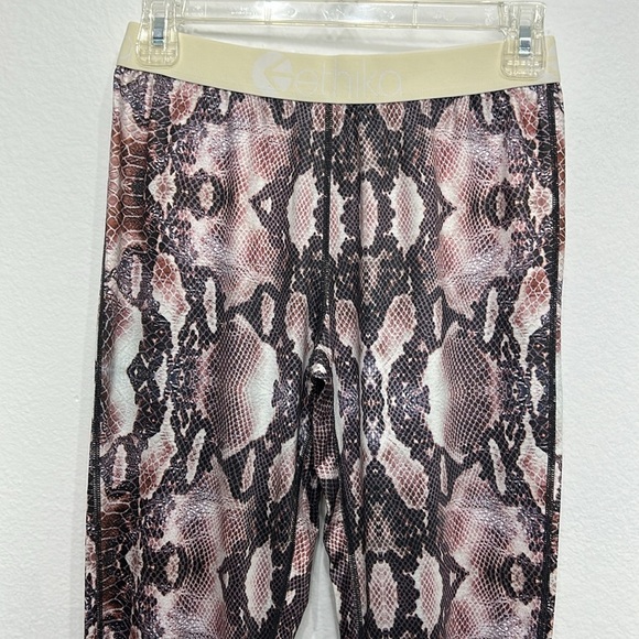Ethika snakeskin print leggings Size M - Picture 2 of 5